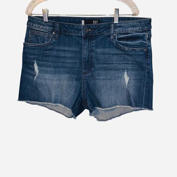 KUT FROM THE KLOTH gigi high rise frey sz 14 - Picture 1 of 5